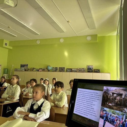 «Прерванный урок»: 3 сентября в классах СОШ №1