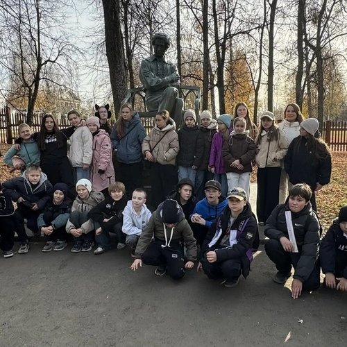 «Унылая пора, очей очарованье!»: 5А класс вдохнул осень в пушкинском Болдине