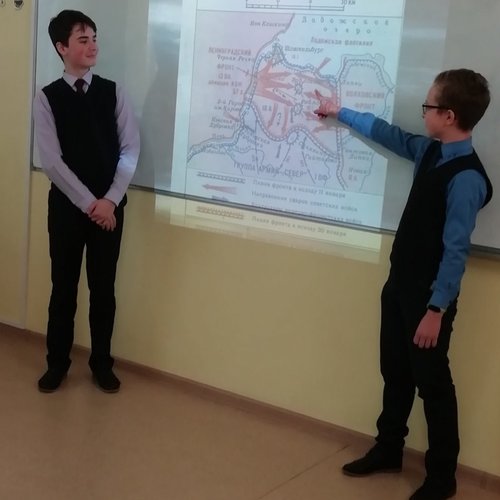 Уроки Победы в МАОУ «СОШ №1» г. Чебоксары