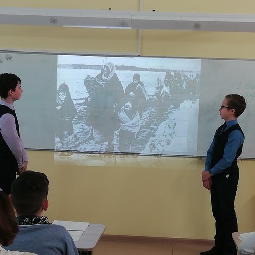 Уроки Победы в МАОУ «СОШ №1» г. Чебоксары