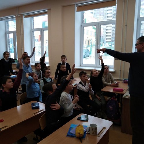 Встреча с учёным-биологом Яковлевым А. А.