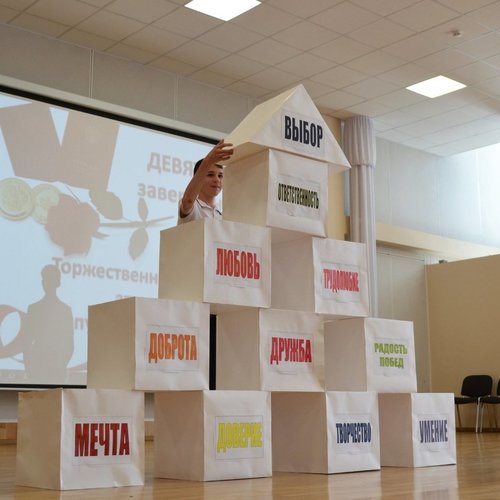 ТОРЖЕСТВЕННОЕ ВРУЧЕНИЕ АТТЕСТАТОВ ВЫПУСКНИКАМ 9-Х КЛАССОВ 