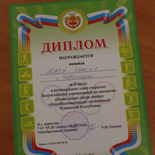 Финал регионального этапа открытых Всероссийских соревнований по шахматам «Белая ладья»