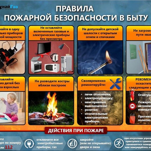 Пожарная безопасность!