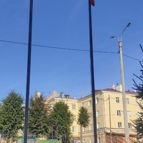 ПОДНЯТИЕ ФЛАГА РОССИИ