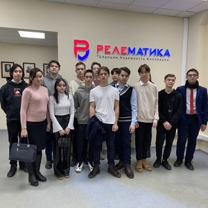10А на профориентационной экскурсии в ООО "Релематика"