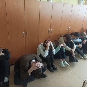 В СОШ № 1 прошли плановые учения по антитеррористической безопасности