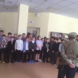 «Передвижной музей В.И. Чапаева» в нашей школе