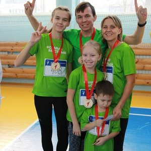 Спортивный фестиваль "Семейная команда"