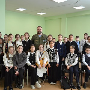Урок Мужества. Встреча с участником СВО.