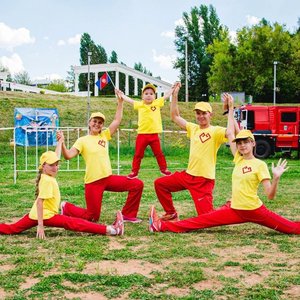 Семья Трофимовых из МАОУ "СОШ № 1" - участники фестиваля "Чебоксарская семья"