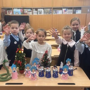 Новогодний мастер-класс от Национальной библиотеки