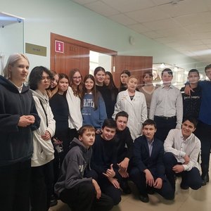 8Б на экскурсии в анатомическом музее медицинского факультета ЧГУ