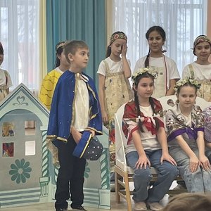 Юные волонтеры в гостях у детского сада
