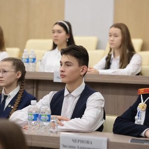 Детский общественный совет в деле.  Встреча с главой Чувашии - Олегом Алексеевичем Николаевым.