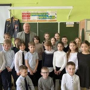 Урок безопасности с Салминым Ю.Е.