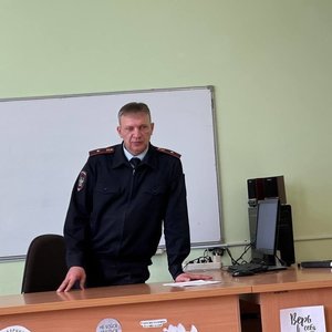 Профориентационная беседа с выпускниками по вопросу поступления в ВУЗы МВД России