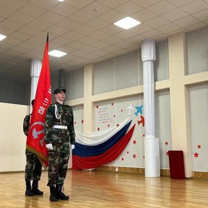 Торжественное открытие акции "Часовой у знамени Победы"