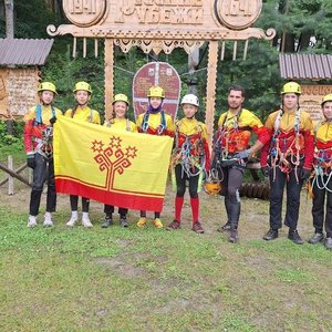 Ученики СОШ 1 участники межрегионального этапа всероссийских соревнований "Школа безопасности"