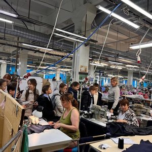 6Д класс на швейной фабрике «Kaysarow»