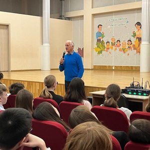 Профориентационная встреча с  представителем научно-производственной фирмы "МЕТАЛЛИКА" Судленковым Алексеем Алексеевичем