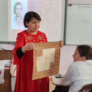 Урок "Волшебство чувашской вышивки"