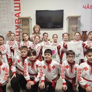День чувашской вышивки в школьном музее