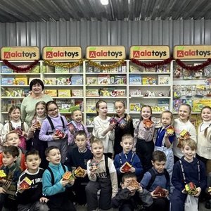 Мастер-класс для 1Б класса на фабрике игрушек «Алатойс»