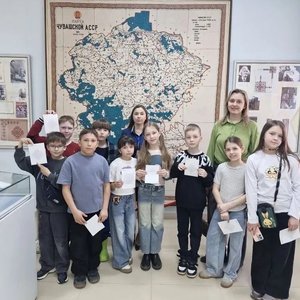 Яркие нити истории: 3 “З” класс в Музее чувашской вышивки.