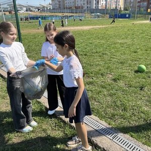 🌿 Чистый стадион — в честь Великой Победы!