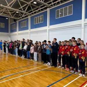 Холодная погода не страшна настоящим спортсменам!