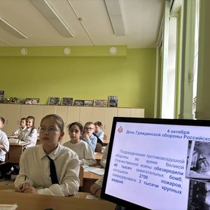 Безопасность начинается с каждого: в СОШ №1 прошли учения ко Дню гражданской обороны