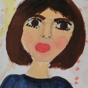 Портрет любимой мамы